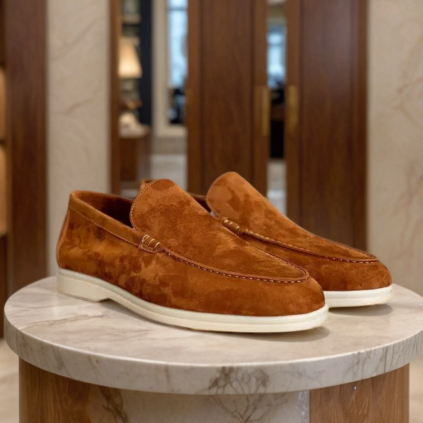 Elvy | Stylish Suede Loafers