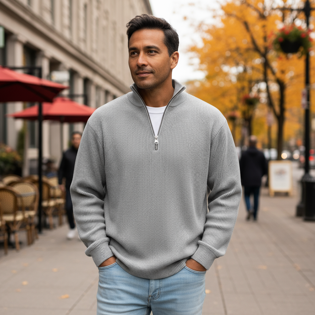 Callum – Half-Zip Sweater